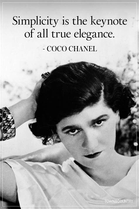 chanel quotes about black